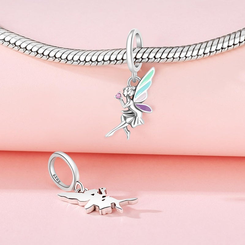CYCUFF Store 925 Sterling Silver Charms Suitable for Charm Necklaces, Bracelet Pendants Beads Jewellery Gift for Women Family Friends - Image 1